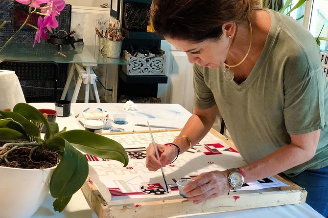 Make and Paint a Malaysian Batik Scarf in Aventura, Florida - What the strongest parts of the experience are