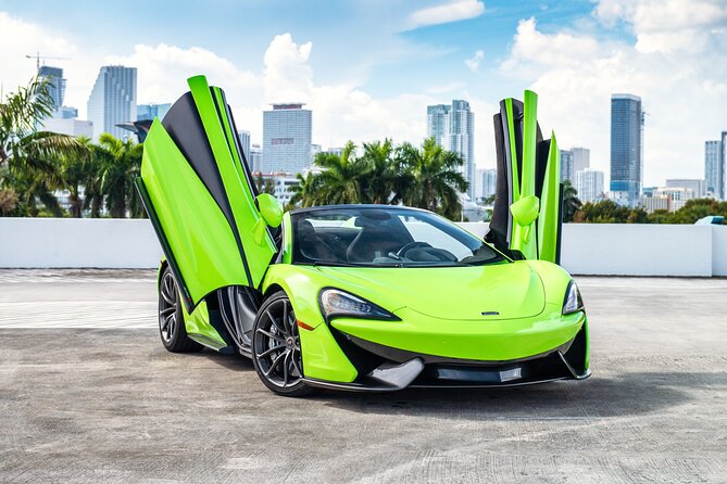 McLaren 570S Spyder - Supercar Driving Experience Tour in Miami, FL - Key details before you book