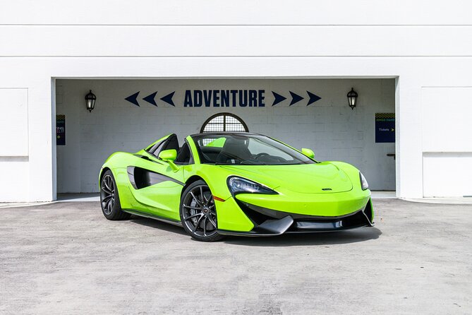 McLaren 570S Spyder - Supercar Driving Experience Tour in Miami, FL - The 10-mile route through Miami and Miami Beach