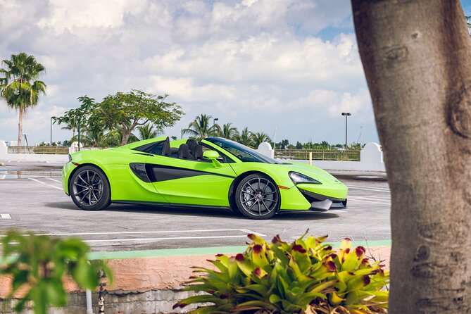 McLaren 570S Spyder - Supercar Driving Experience Tour in Miami, FL - Timing, weather, and the day of your booking