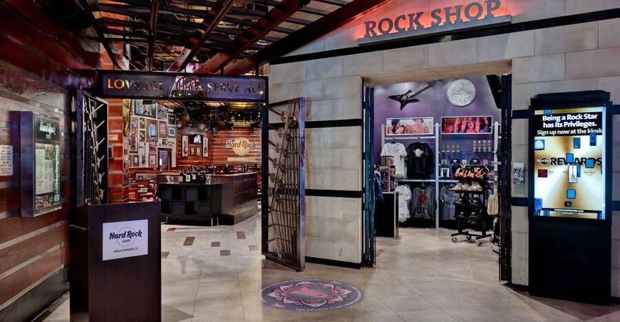 Meal at the Hard Rock Cafe Hollywood Florida - What the Hard Rock Cafe Hollywood Florida Meal Is Like