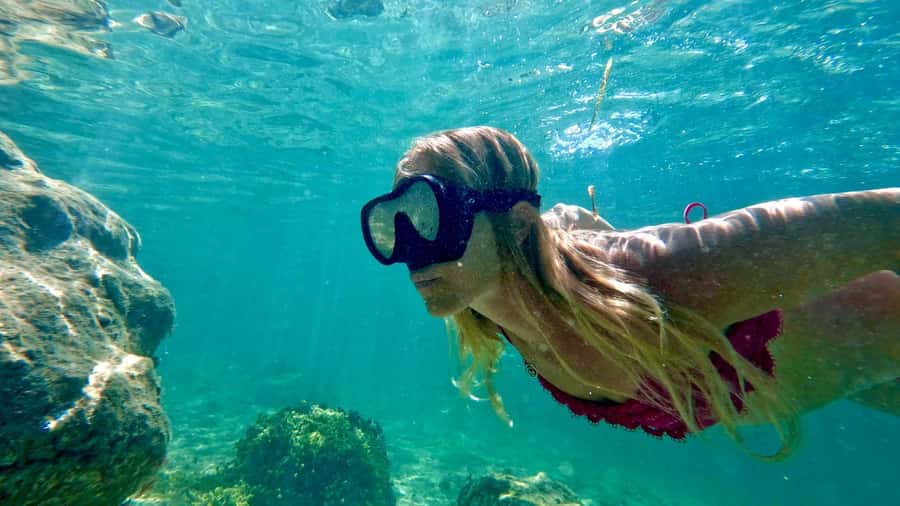 Mermaid Snorkel and Video Shoot - West Palm Beach - Exploring the ocean as a mermaid