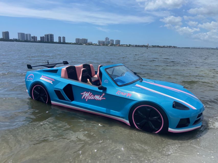 Miami: 1-hour Jetcar Rental - Shared ride or two-hour private jetcar