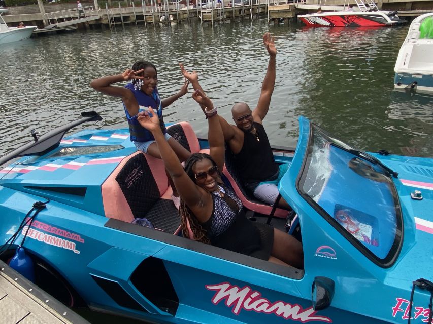 Miami: 1-hour Jetcar Rental - Timing and meeting-point advice