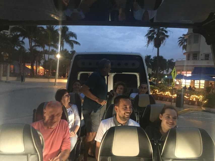 Miami: 2-Hour Guided Panoramic City Tour by Night - The Miami Design District from the bus