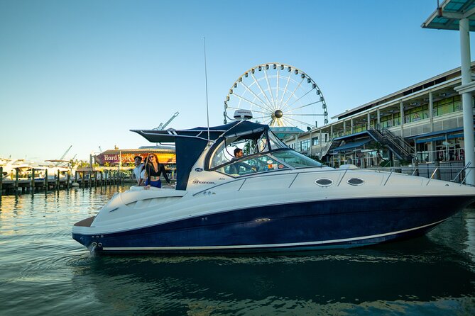 Miami: 2 Hour Private Yacht Cruise - Sunset, night, and daytime departures