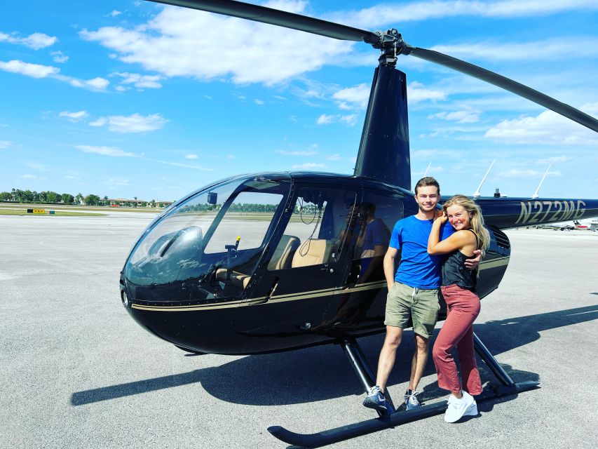 Miami: 20-Minute Private Helicopter Tour - The helicopter, headsets, and private group setup