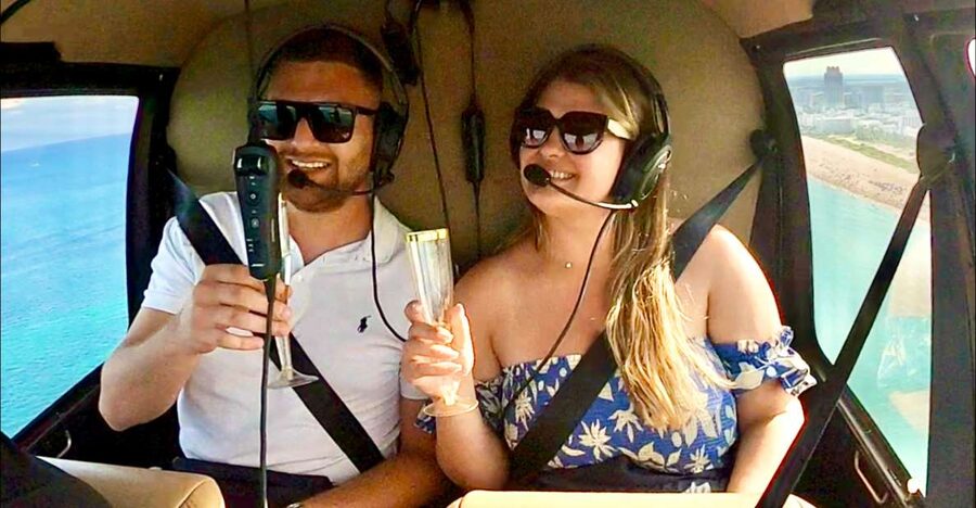 Miami: 30-Minute Private Helicopter Tour with Champagne - Prosecco, privacy, and the romance factor