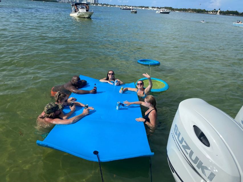Miami: 4-Hour Island Hopping Boat Trip with Water Toys - Small details that improve the day