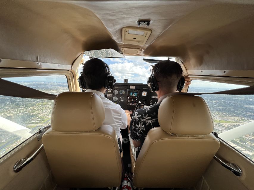 Miami: 60-Minute Airplane Flight Tour - Downtown towers, the cruise port, and the sports district