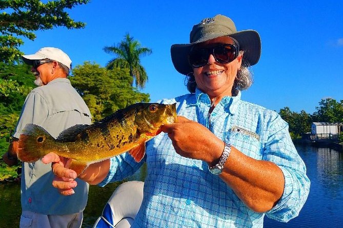 Miami Airport Lakes Peacock Bass Fishing Trip (1 to 4 ppl) - Who will enjoy this fishing trip most