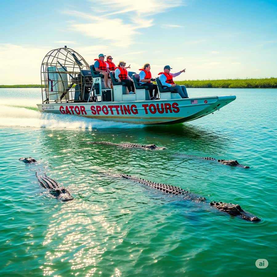 Miami: Alligator Spotting Airboat and Wildlife Reserve - The 45-minute airboat ride