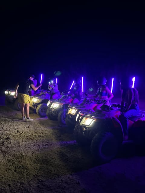 Miami: ATV Nighttime Glow In The Dark Off-road Adventure - The first minutes on the ATV