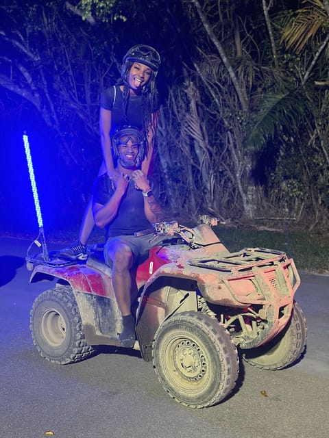 Miami: ATV Nighttime Glow In The Dark Off-road Adventure - The machinery and the limits of a one-hour ride