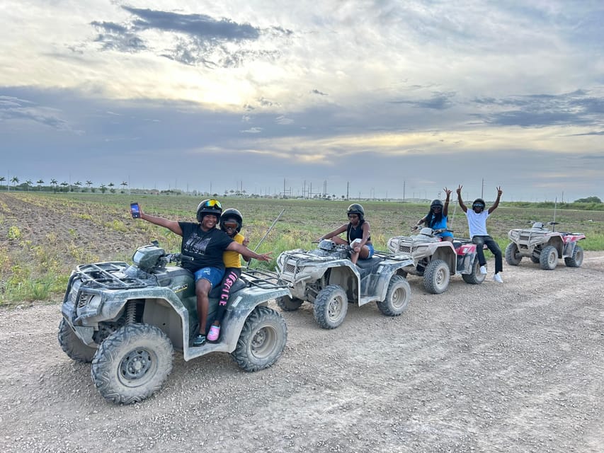 MIAMI: ATV OFF-ROAD TOUR WITH PICTURES & VIDEOS - Mud, hills, and open fields