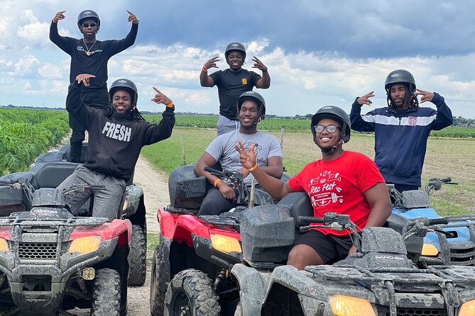 MIAMI ATV Premium Day/Night ride FREE passenger NO HIDDEN FEE - Mud, dust, goggles, and the practical clothing list
