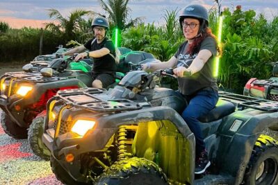 Miami (Bad A”) Glow in the Dark ATV Riding Experience #1TOP Rated