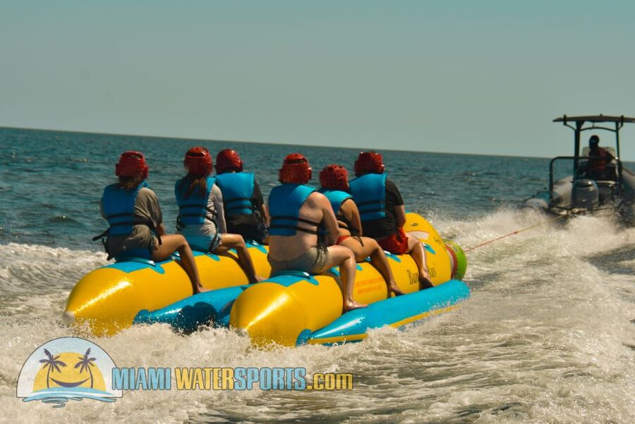 Miami: Banana Boat Ride - Speed, spray, and the chance of getting wet