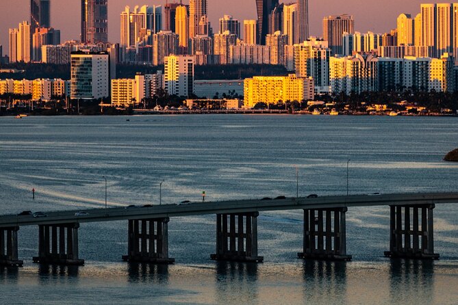 Miami Beach Boat Tour & Sunset Cruise - The Venetian Causeway and its artificial islands
