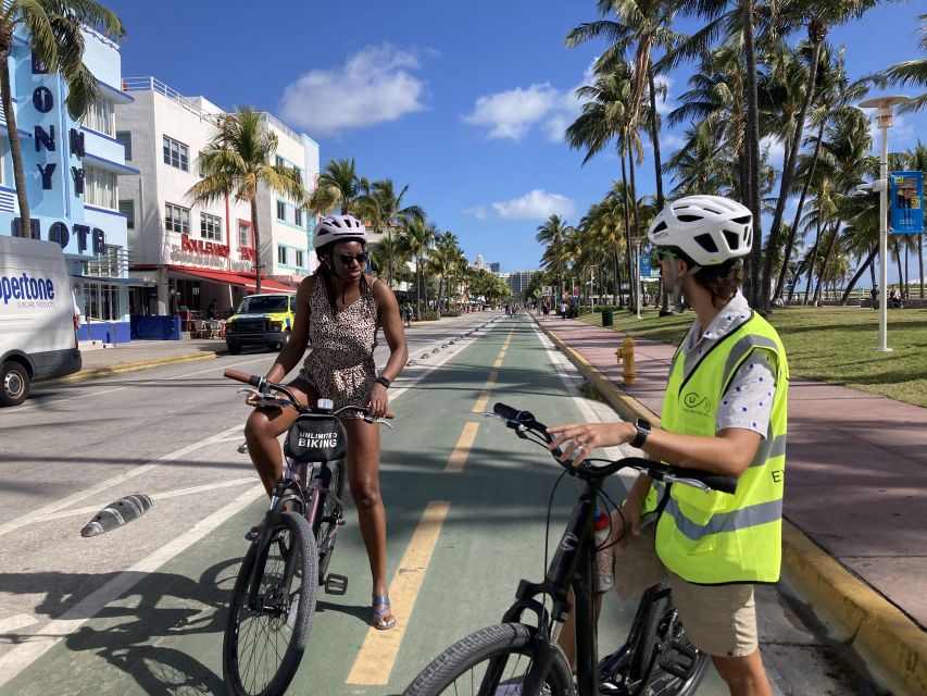 Miami Beach: City Highlights Guided Bike or eBike Tour - Flamingo Park and Española Way