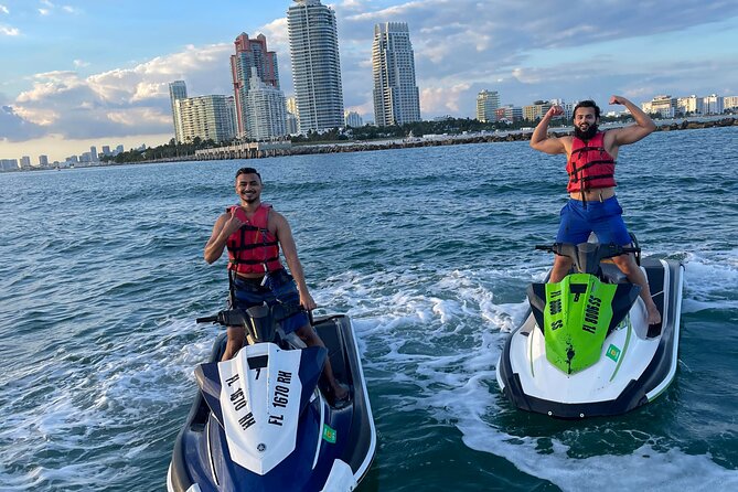 Miami Beach Jet Ski Rental with Boat Ride - Weather, cancellation, and booking caution