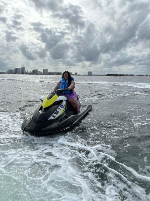 Miami Beach Jetskis + Free Boat Ride - The jetski platform and one hour on the water