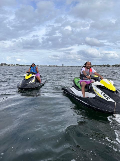 Miami Beach Jetskis + Free Boat Ride - Who will enjoy this most?