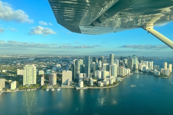 Miami Beach: Luxury Plane Tour with Free Champagne - A small plane gives Miami a different shape