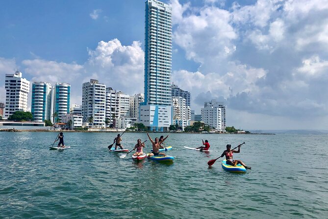 Miami Beach Paddleboard Rental with Instruction - Moving from sheltered water toward the open sea