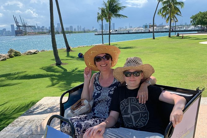 Miami Beach Pedicab Tour - South Pointe Park and three key waterfront views