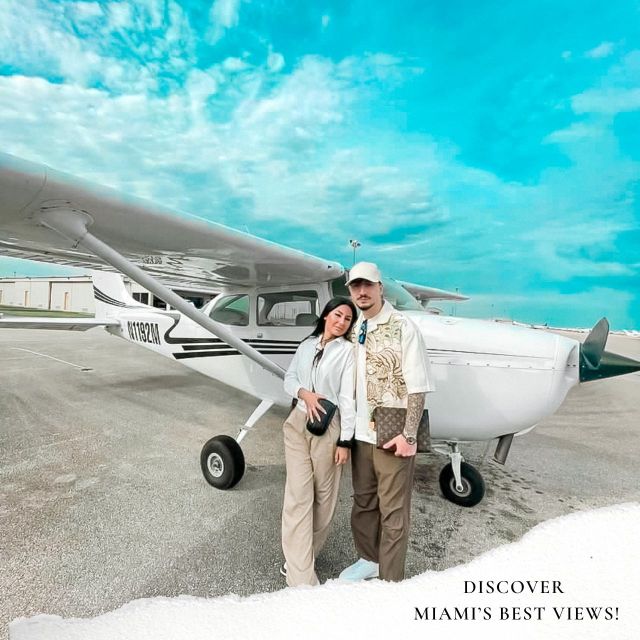 Miami Beach: Private Luxury Airplane Tour with Champagne - Motion, comfort, and who should skip it