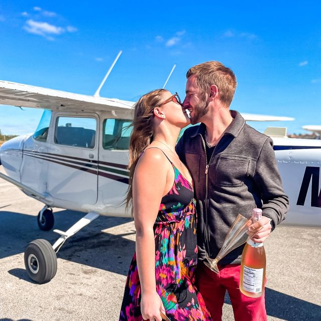 Miami Beach: Private Luxury Airplane Tour with Champagne - South Pointe Park Pier and Miami Beach