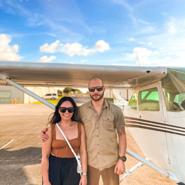 Miami Beach: Romantic Sunset Flight with Champagne - Key Biscayne, the Seaquarium, and Virginia Key