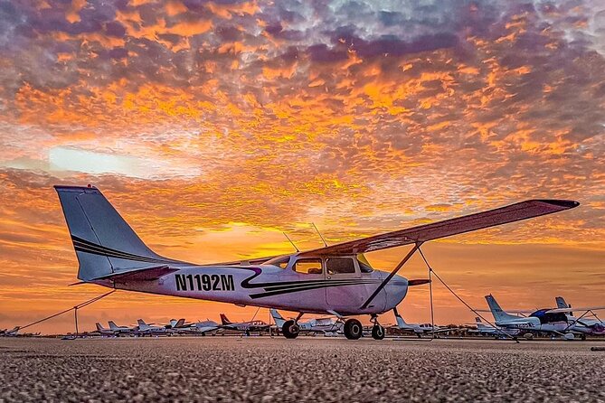 Miami Beach: Romantic Sunset Private Airplane Tour with Champagne - Champagne, birthdays, and the romantic angle