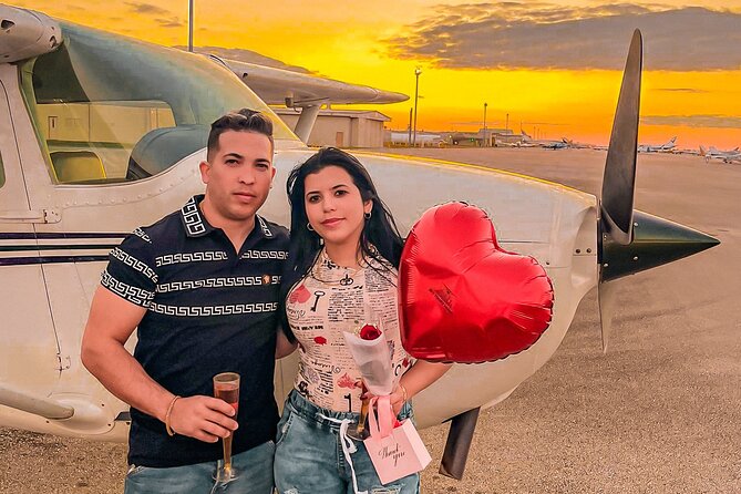 Miami Beach: Romantic Sunset Private Airplane Tour with Champagne - Is $149 per person a fair price?