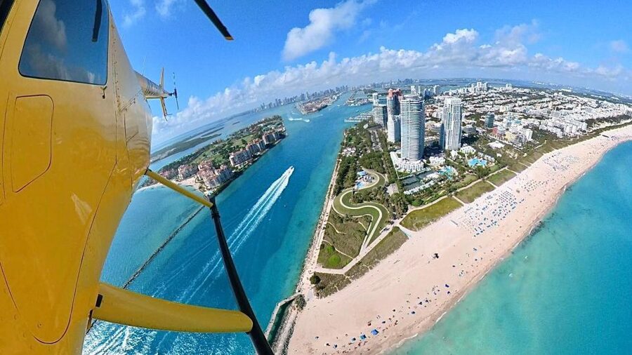 Miami Beach: Sightseeing Helicopter Tour - Leaving Embassair at Opa Locka Airport