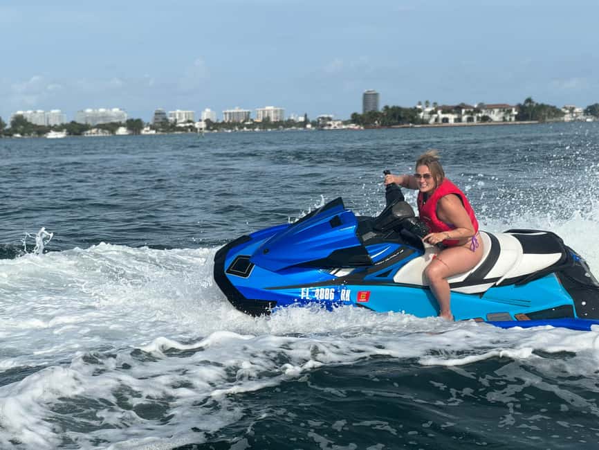 Miami Beach: WaveRunner 1 Hour Rental & 1 Hour Boat Ride - Two ways to see Miami Beach from the water