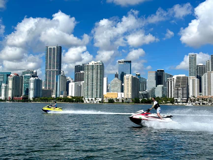 Miami Beach: WaveRunner 1 Hour Rental & 1 Hour Boat Ride - What the $40 price really means