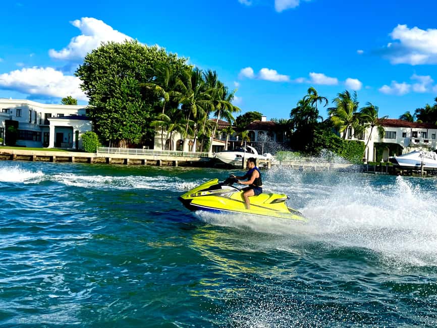 Miami Beach: WaveRunner 1 Hour Rental & 1 Hour Boat Ride - Practical advice for a smoother outing