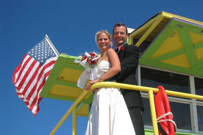 MIAMI Beach Wedding or Vow Renewal Ceremony - A barefoot ceremony beside the Miami water