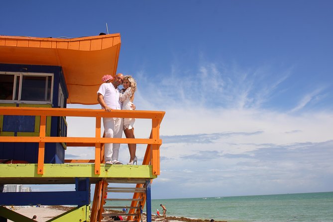 MIAMI Beach Wedding or Vow Renewal Ceremony - Legal marriage requires a Florida license first