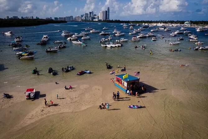 Miami Biscayne Bay Boat Tour with Sandbar Experience. - Bird Island and the value of a slower stop
