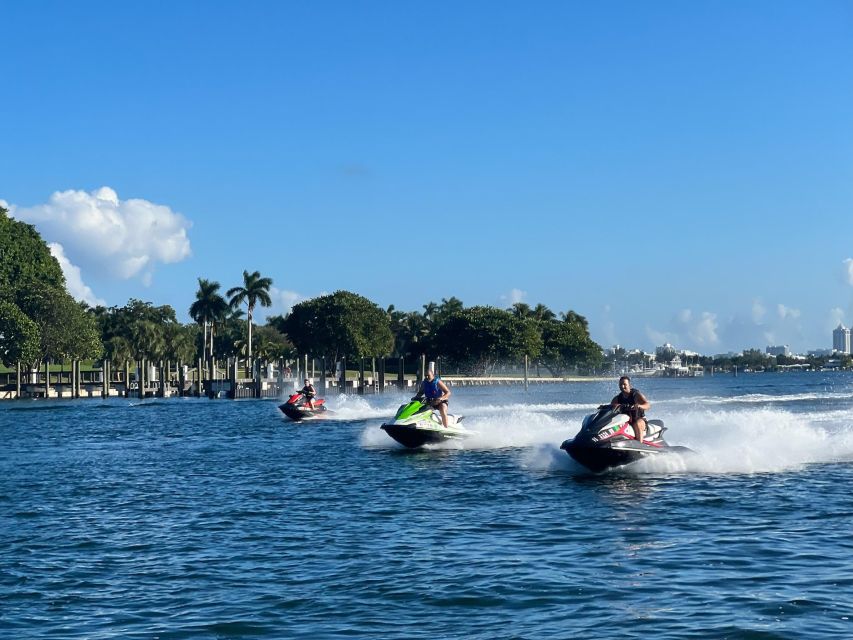 Miami: Biscayne Bay Jet Ski Rental - The ride from Miami Beach to Biscayne Bay