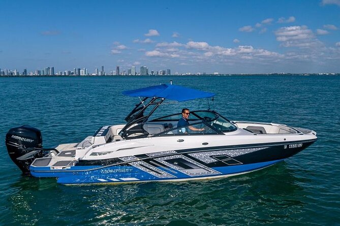 Miami Biscayne Bay Private Boat Experience with Captain - From Collins Avenue to the open bay