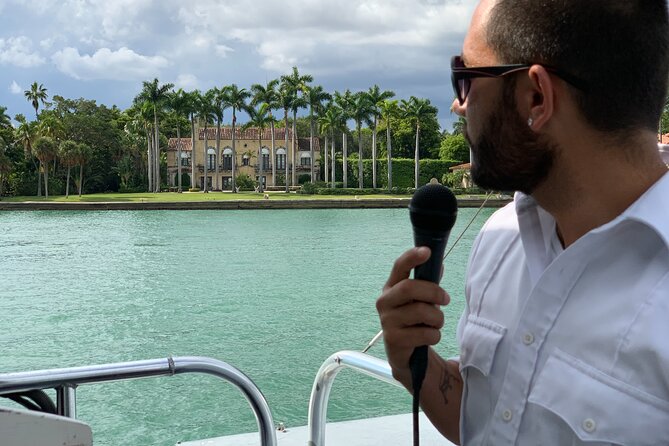 Miami Biscayne Bay rich and famous Sightseeing Boat Tour - The Port of Miami and Miami’s working waterfront