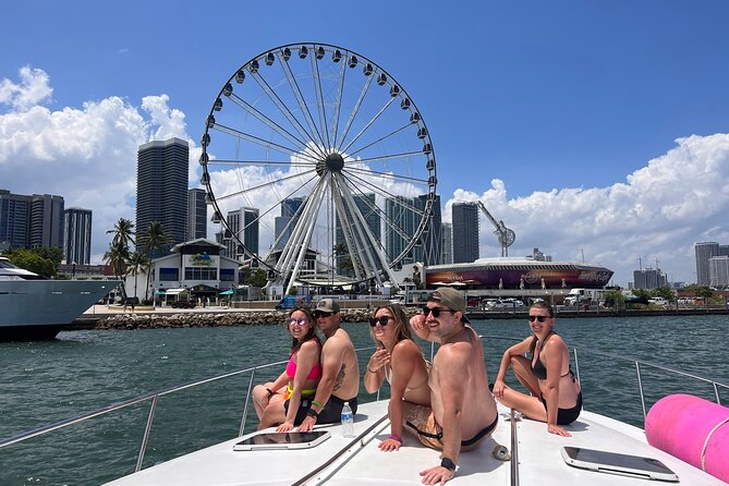 Miami Boat Rental for Day or Sunset Cruise with Captain - Biscayne Bay and the Indian Creek mansions