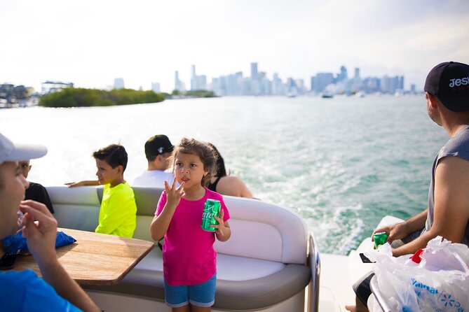 Miami Boat Rental: Fun & Affordable! Day or Night Celebration - Daytime or After 7 p.m.