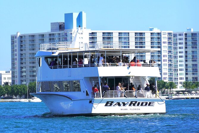 Miami Boat Tour - Celebrity Homes & Millionaire Mansions - Flagler Monument Island adds a history lesson