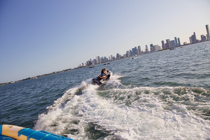 Miami Catamaran & Watersports: Jet Ski, Banana Boat & Drinks - The party atmosphere and the family question