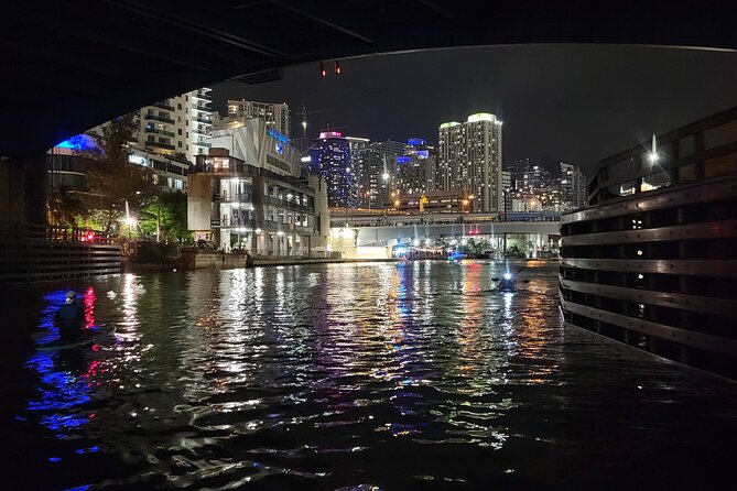 Miami City Lights Night SUP or Kayak - The value of $89 for two hours